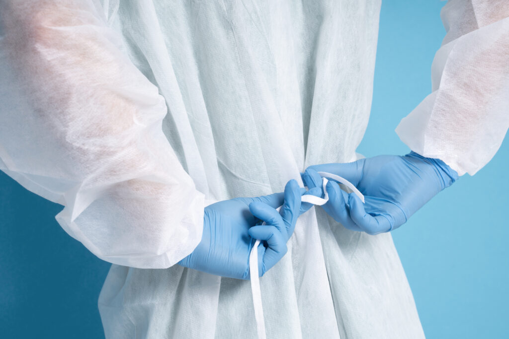 how protective are surgical gowns