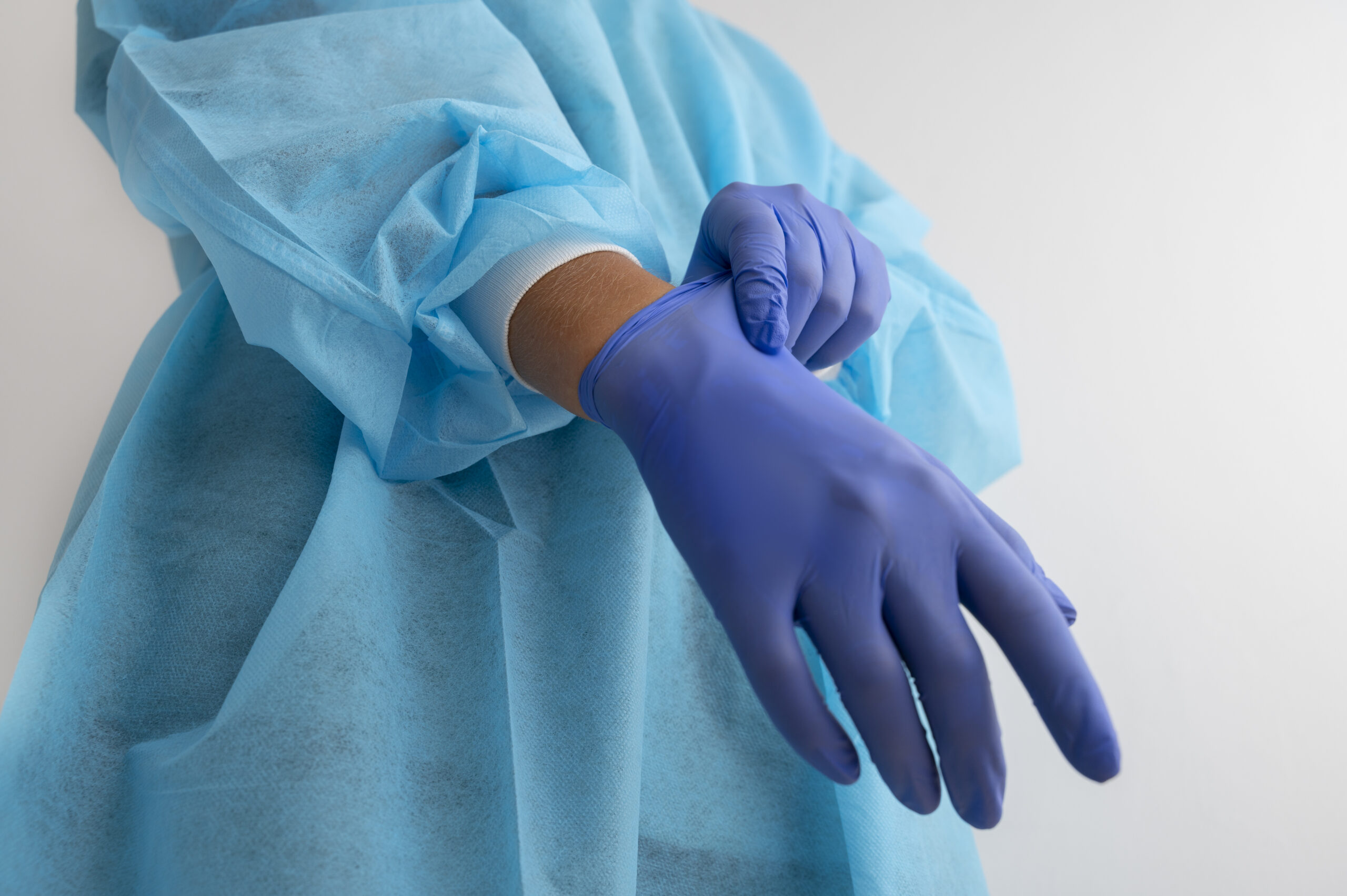 how do gloves and isolation gowns protect both parties